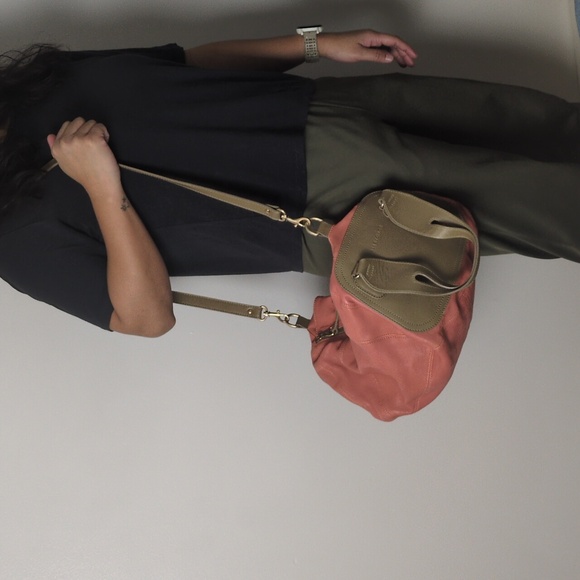 See By Chloe Peach Leather Crossbody Bag/Handbag - Picture 12 of 13